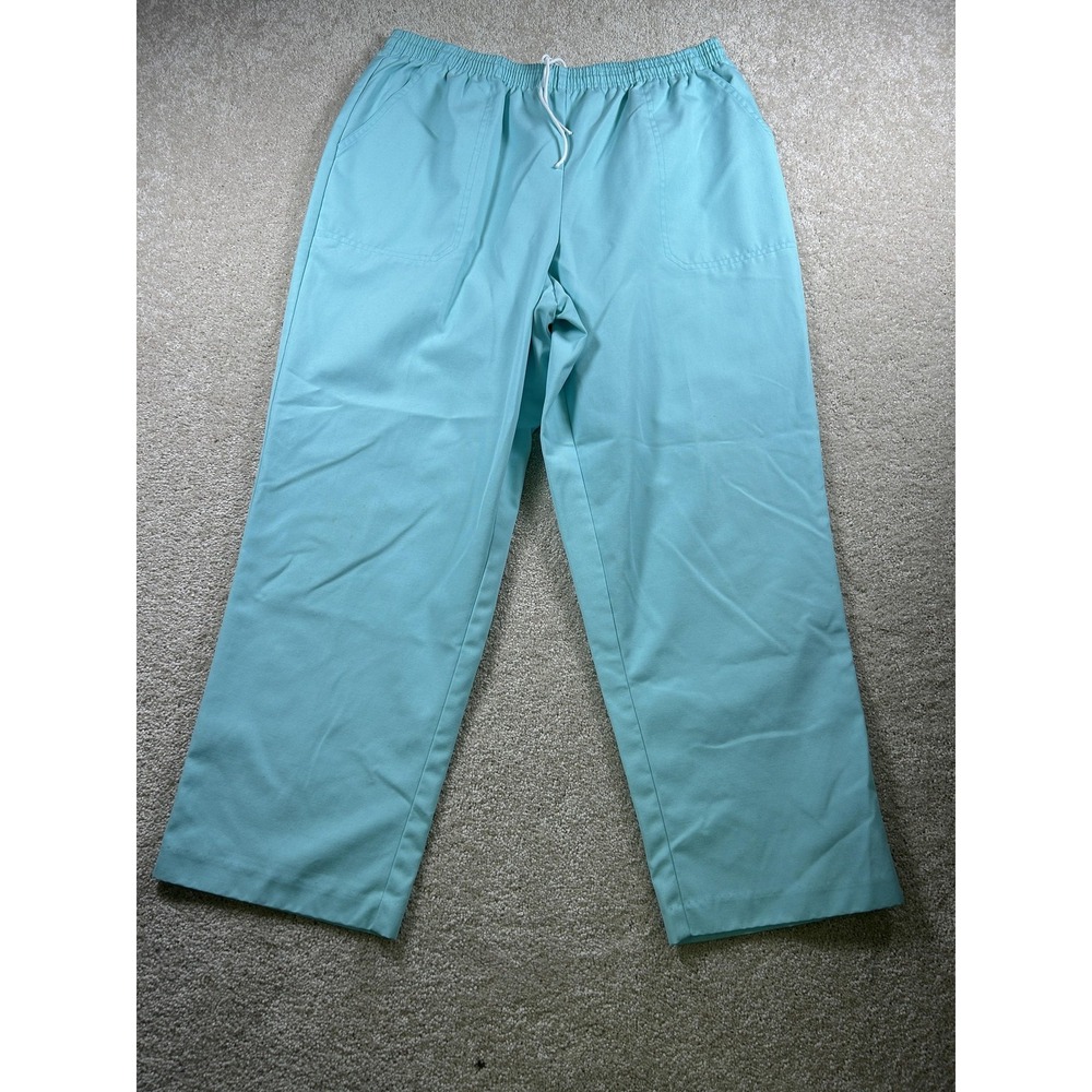 Koret Francisca Pants Womens 18 Pull On Straight Leg Pockets Casual‎ Lightweight